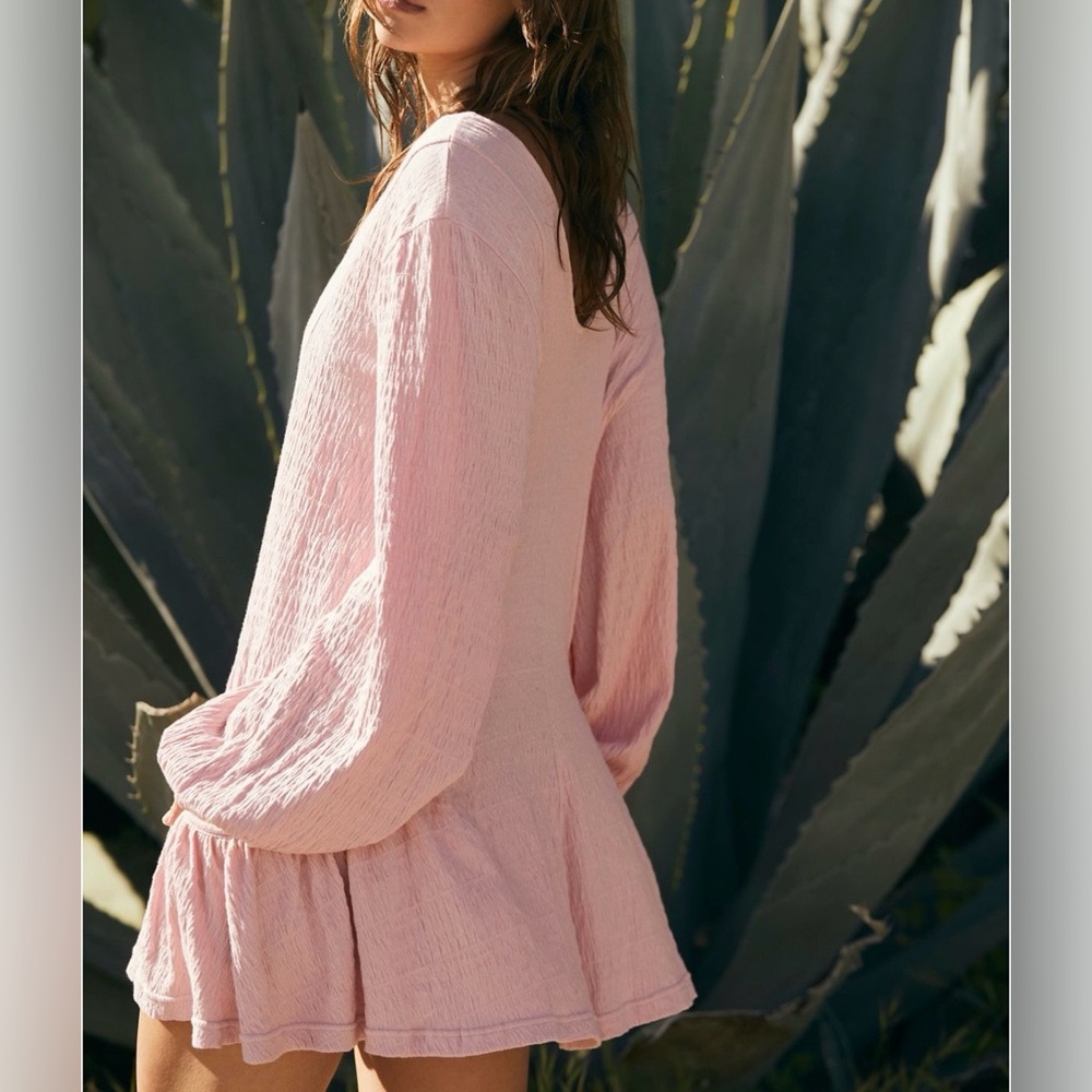FREE PEOPLE FP BEACH BAYSIDE MINI DRESS NWOT - Picture 2 of 10